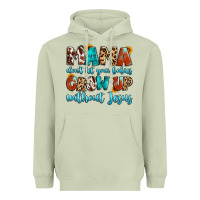 Matcha mama dont let your babies grow up without jesus Heavyweight Hoodie - Artiststas