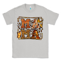 Moon Dust Melanin leopard frame mama Mother's Day Classic Tee - LillyAllenDesigns