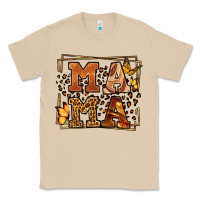 Mushroom Melanin leopard frame mama Mother's Day Classic Tee - LillyAllenDesigns