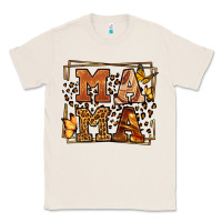 Natural Melanin leopard frame mama Mother's Day Classic Tee - LillyAllenDesigns