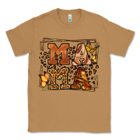 Toasted Coconut Melanin leopard frame mama Mother's Day Classic Tee - LillyAllenDesigns