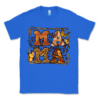 True Royal Melanin leopard frame mama Mother's Day Classic Tee - LillyAllenDesigns