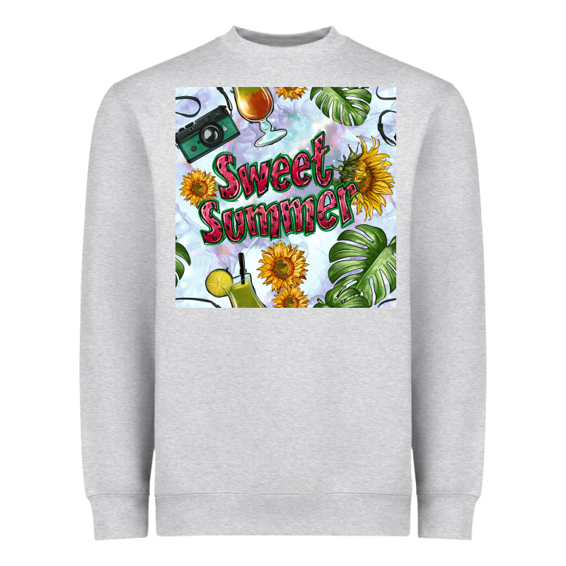 Sweet Summer Seamless Pattern Heavyweight Sweatshirt by BundleAndBundleShop | Teevron