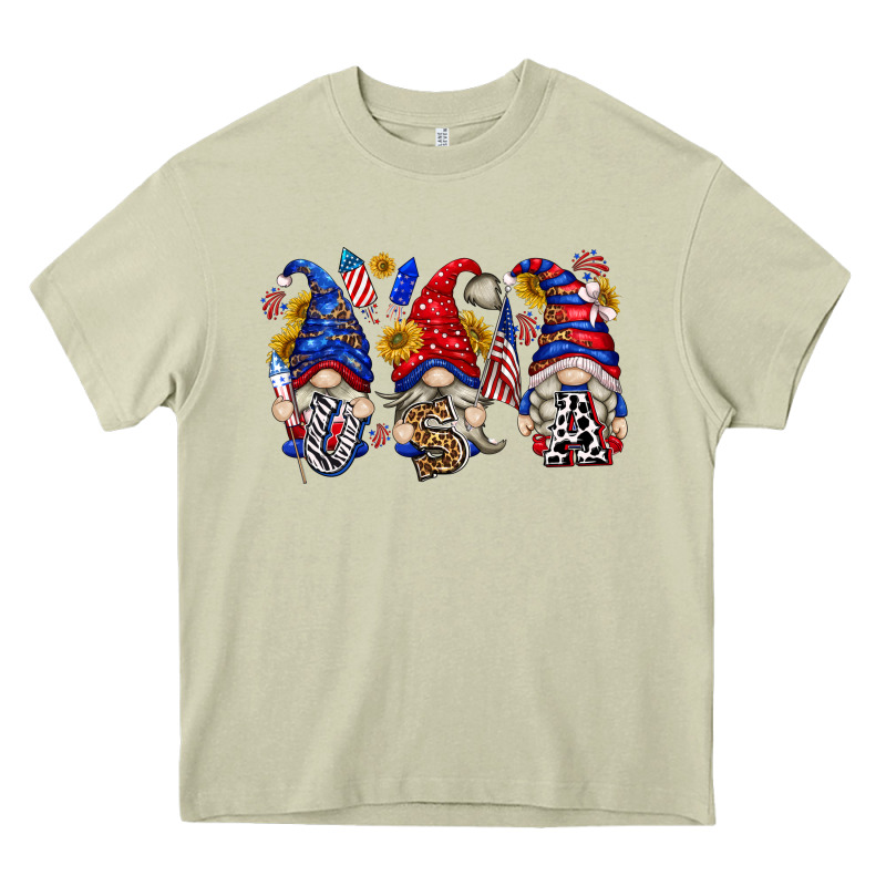 Usa With Gnome Billie Wilder Heavy Core Tee by texasbilliewilder | Teevron