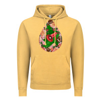 Vintage Mustard american football and western roses teardrop Vintage Hoodie - BundleAndBundleShop