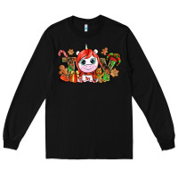 Black Joy unicorn Christmas Long Sleeve Tee - NancyCooperArtShop