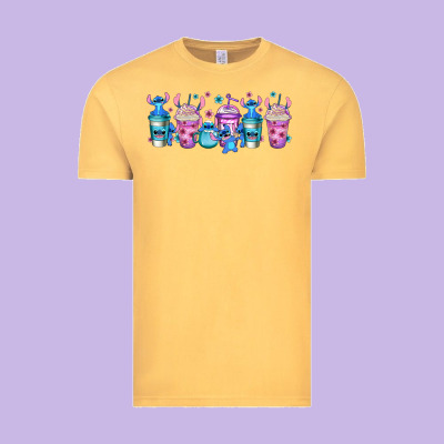 Stitch Coffee Cups Libbey Glass Vintage Tee Designed By Jasminsmagicworld