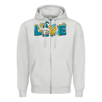 Love Winter Gnome Zipper Hoodie | Teevron