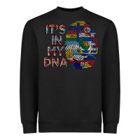 Black it's in my dna Heavyweight Sweatshirt - BundleAndBundleShop