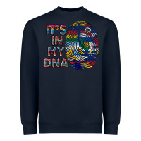 Navy it's in my dna Heavyweight Sweatshirt - BundleAndBundleShop
