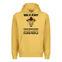 Antique Gold trusting people turned me into the heifer i am tod  black Premium Hoodie - Bettercallsaul