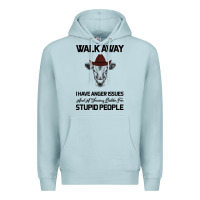 Blue Mist trusting people turned me into the heifer i am tod  black Premium Hoodie - Bettercallsaul