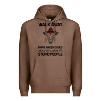Chestnut trusting people turned me into the heifer i am tod  black Premium Hoodie - Bettercallsaul