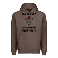 Coffee trusting people turned me into the heifer i am tod  black Premium Hoodie - Bettercallsaul