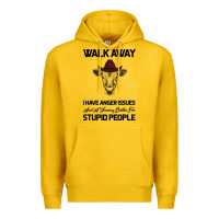 Lemon trusting people turned me into the heifer i am tod  black Premium Hoodie - Bettercallsaul