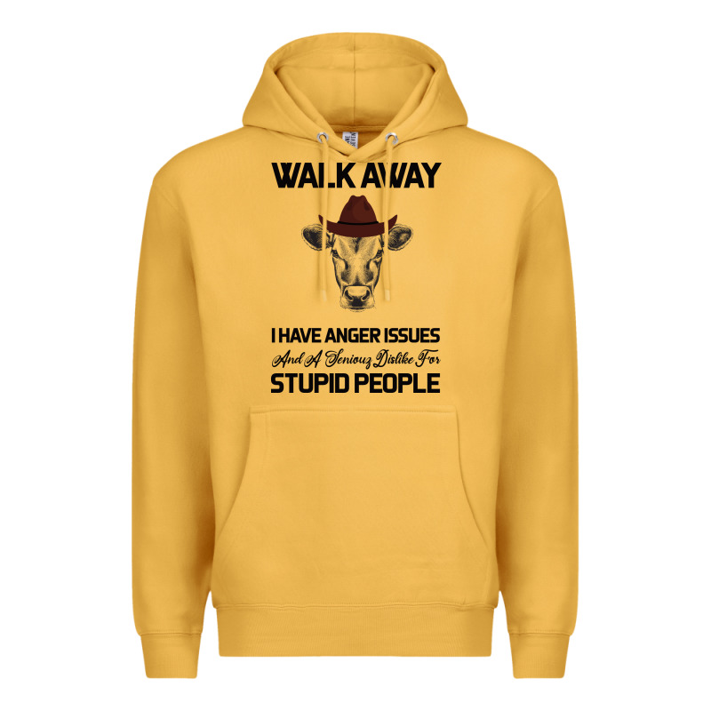 Trusting People Turned Me Into The Heifer I Am Tod  Black Premium Hoodie by Bettercallsaul | Teevron