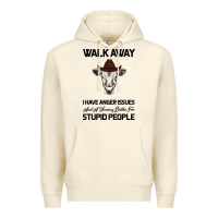 Sandshell trusting people turned me into the heifer i am tod  black Premium Hoodie - Bettercallsaul