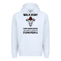White trusting people turned me into the heifer i am tod  black Premium Hoodie - Bettercallsaul