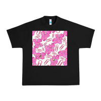 Black floral school seamless pattern Urban Heavy Tee - BundleAndBundleShop