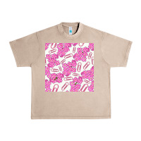 French Oak floral school seamless pattern Urban Heavy Tee - BundleAndBundleShop