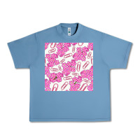 Pebble Blue floral school seamless pattern Urban Heavy Tee - BundleAndBundleShop