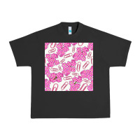 Pigment Black floral school seamless pattern Urban Heavy Tee - BundleAndBundleShop