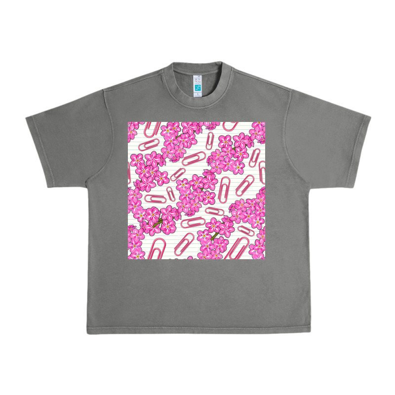 Floral School Seamless Pattern Urban Heavy Tee by BundleAndBundleShop | Teevron