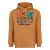 Mom In Every Season She Shines With Grace Heavyweight Hoodie | Teevron