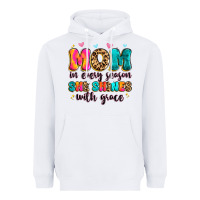 White mom in every season she shines with grace Heavyweight Hoodie - Artiststas