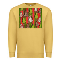 Antique Gold Christmas cakes leopard Premium Sweatshirt - Jasminsmagicworld