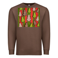 Chestnut Christmas cakes leopard Premium Sweatshirt - Jasminsmagicworld
