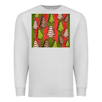 Dove Grey Christmas cakes leopard Premium Sweatshirt - Jasminsmagicworld