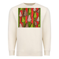 Sandshell Christmas cakes leopard Premium Sweatshirt - Jasminsmagicworld