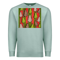 Seafoam Christmas cakes leopard Premium Sweatshirt - Jasminsmagicworld