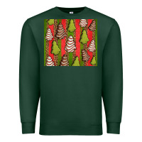 Sports Green Christmas cakes leopard Premium Sweatshirt - Jasminsmagicworld