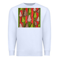 White Christmas cakes leopard Premium Sweatshirt - Jasminsmagicworld
