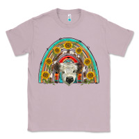 Lilac scottish white calf  rainbow Classic Tee - BarkalooDesign