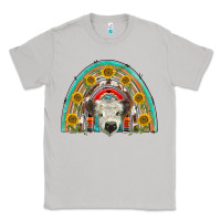 Moon Dust scottish white calf  rainbow Classic Tee - BarkalooDesign