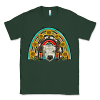 Sports Green scottish white calf  rainbow Classic Tee - BarkalooDesign