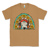 Toasted Coconut scottish white calf  rainbow Classic Tee - BarkalooDesign
