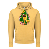 Vintage Mustard american football and western roses teardrop Vintage Hoodie - BundleAndBundleShop