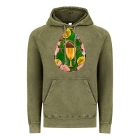 American Football And Western Roses Teardrop Vintage Hoodie | Teevron