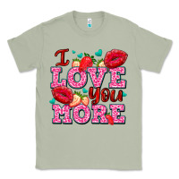 Matcha i love you more with lips and strawberry Classic Tee - AdoDesignShop