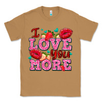 Toasted Coconut i love you more with lips and strawberry Classic Tee - AdoDesignShop