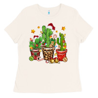 Bone Christmas cactus Ladies Tee - Zillion Design Studio
