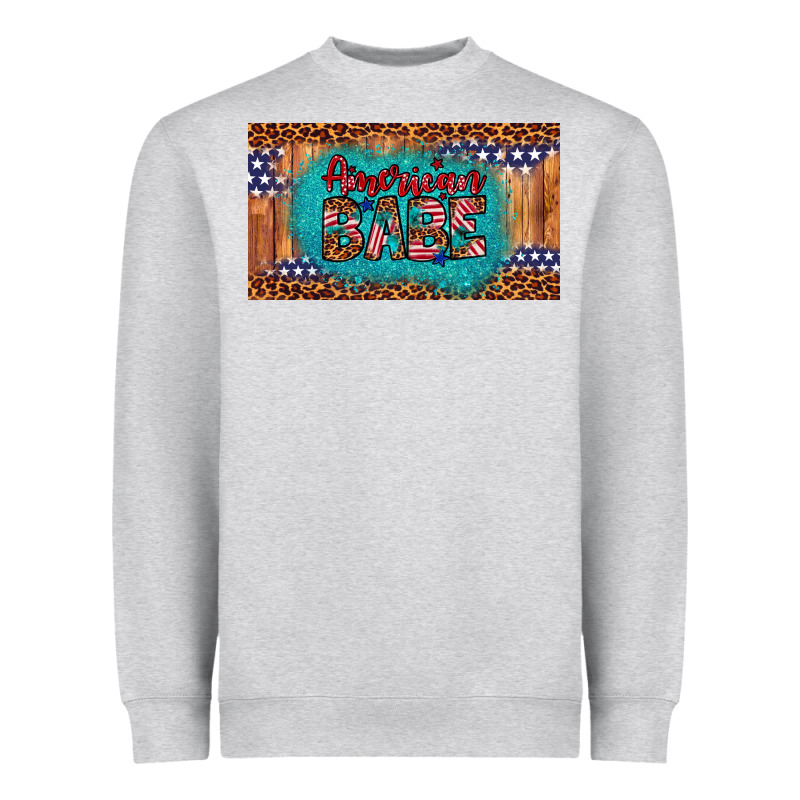 American Babe Heavyweight Sweatshirt by Artiststas | Teevron