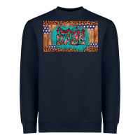 Navy american babe Heavyweight Sweatshirt - Artiststas