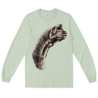 Matcha brachiosaurus face Long Sleeve Tee - LillyAllenDesigns