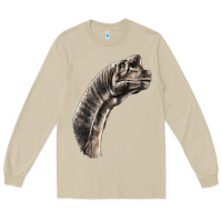 Mushroom brachiosaurus face Long Sleeve Tee - LillyAllenDesigns