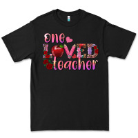 Black one loved teacher Premium Tee - RanaPortraitStore